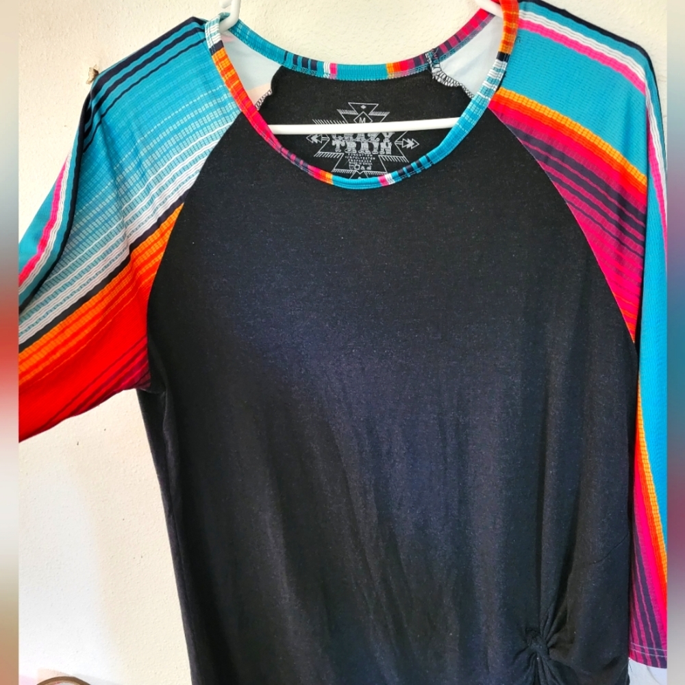 Crazy train sz medium top